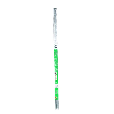 M-D 78055 Fluted Aluminum Carpet Gripper, 1-3/8 In. x 36 In., Silver