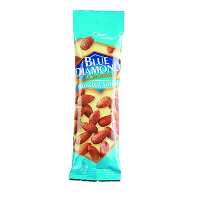 Blue Diamond 05180 Roasted Salted Almonds, 1.5 Oz. Tube