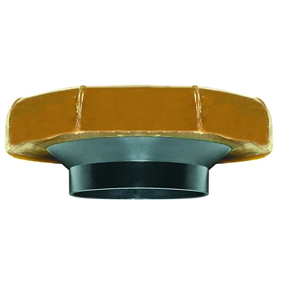 Fluidmaster 7516 Wax Toilet Bowl Gasket with Flange, 3" and 4" Waste Lines