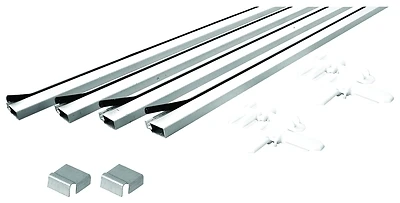 Prime-Line PL 7812 White Screen Frame Kit, 3/4 In. x 5/16 In. x 36 In., 10-Piece