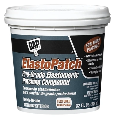 Dap 12288 Elastomeric Patch, Textured, 1-Qt.