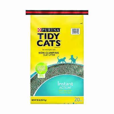 Cat Litter, Immediate Odor Control, 20 Lb. Bag