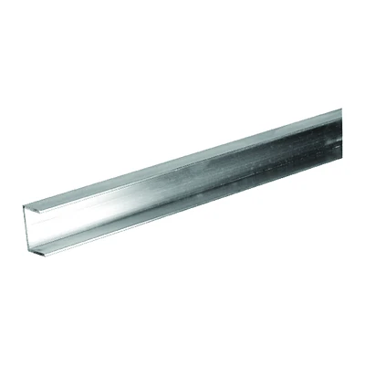 Hillman Steelworks 11380 Aluminum H-Channel Trim, 1/2 x 48 In.