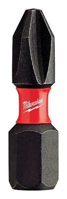 Milwaukee SHOCKWAVE 48-32-5003 Impact-Duty Screwdriver Insert Bit, #2 Drive, Phillips Drive, 1/4 in Shank, Hex Shank