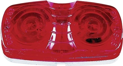 V138r Red Clearance/side Marker Light, 12 V, Incandescent, Surface Mount