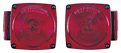 Peterson V540 Trailer Light Kit, Incandescent, Under 80 In. Wide