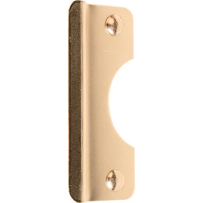 Prime-Line U 9510 Latch Shield, Steel, Brass, 6 In. H