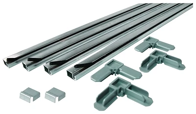 Prime-Line PL 7805 Screen Frame Kit, Mill Aluminum, 60 In. Square, 10-Piece