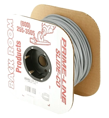 Screen Spline, Gray Vinyl, .120, 1/8 In. x 500 Ft.