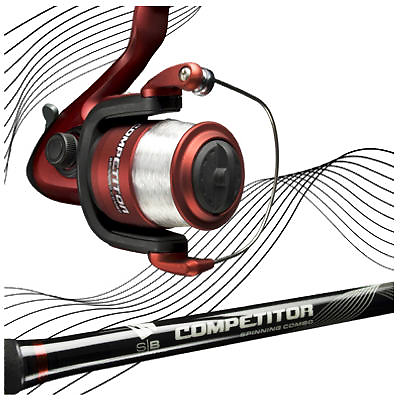 7 Ft. Fiberglass Fishing Rod & Spinning Reel Combo For Big Water Fishing