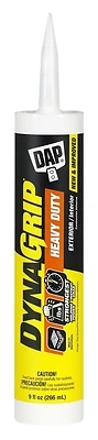 DynaGrip Construction Adhesive, Off-White, 10-oz.