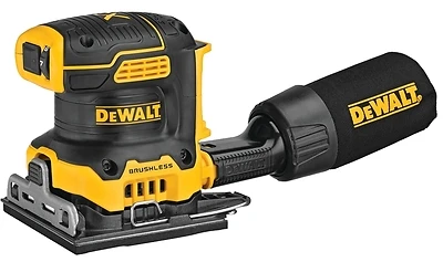 DeWalt DCW200B 20V MAX XR Cordless 1/4-Sheet Sander, Tool Only