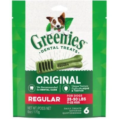 Dog Dental Treat, 6-Ct. Regular