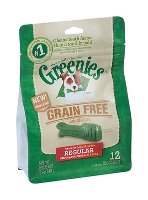Nutro Greenies Grain Free Mint Dog Dental Stick 1 pk 12 oz.