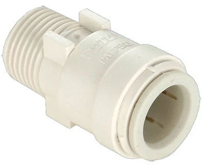 Watts PEX Quick Connect Pipe Adapter, 1/2 In. Copper Tube x 1/2 In. MPT