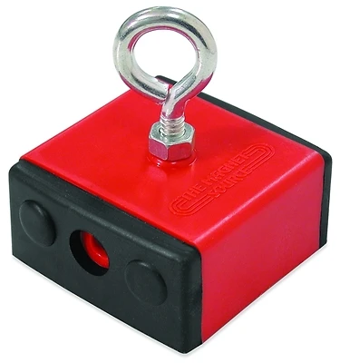 Master Magnetics 07503 Ceramic Retrieving Magnet, 100 Lb. Pull, With Eyebolt