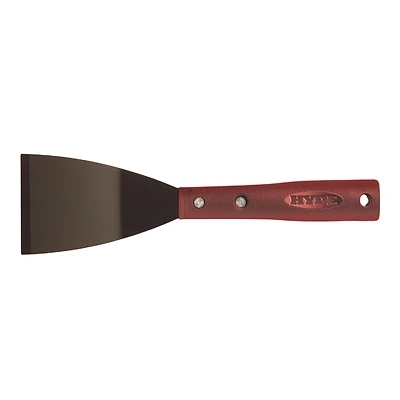Hyde 12070 Bent Chisel Scraper, 3 In. Stiff HCS Blade, Polypropylene Handle