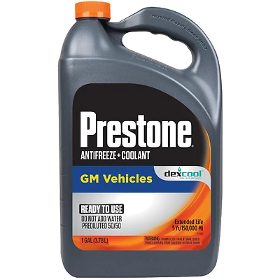 Prestone AF850 Dex-Cool Extended Life Antifreeze/Coolant, Orange, 1 Gallon