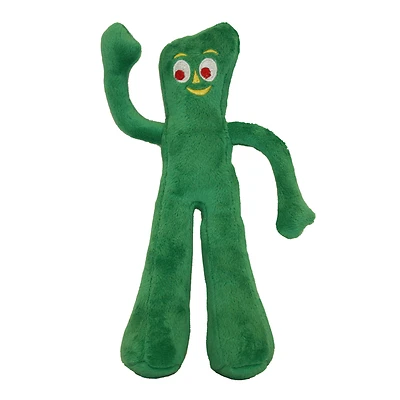 multipet MP6674 09 Dog Toy, 9 in, Gumby Plush, Cotton/Polyester/Squeaker