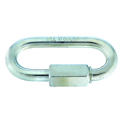 Campbell T7645136V Quick Link, Zinc Finish, 5/16 In.