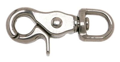 Campbell T7631704 Swiveling Trigger Snap, 1/2 In., 80 lb, Stainless Steel
