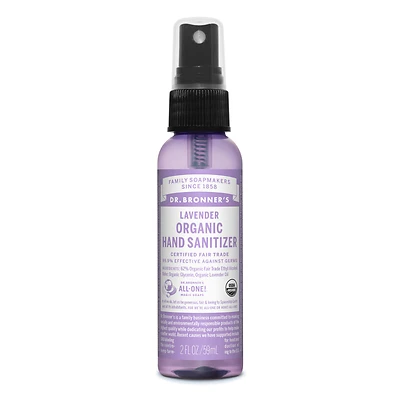 Organic Hand Sanitizer, Lavender 2 oz.
