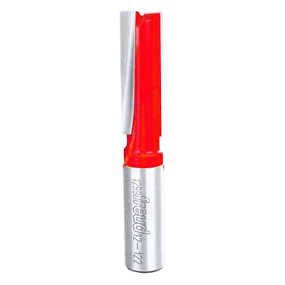 Freud 12-122 Straight Router Bit, 1/2 In. Dia., 2-Flute Carbide