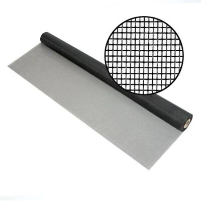 Adfors FCS8871-M Insect Window Screen, Gray Fiberglass, 60 In. x 100 Ft.