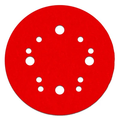 Diablo DCD050100H15G Sanding Disc, 5 in Dia, 100 Grit, Medium, Ceramic Abrasive, 12-Hole