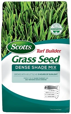 Turf Builder Dense Shade Mix Grass Seed, 7 Lb Bag - Ideal For Low Light Areas