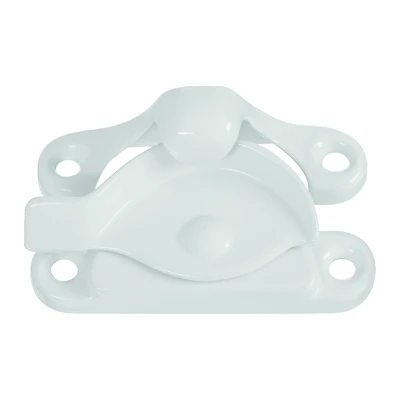 National Hardware N248-468 V600 Sash Lock, Zinc, White