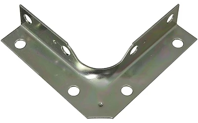 National Hardware N245-407 Corner Brace, Zinc, 5/8 x 3 In., 4-Pk.