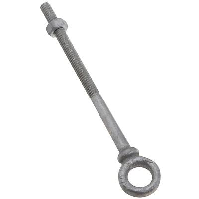 National Hardware N245-084 Forged Eye Bolt, Galvanized, 1/4 x 4 In.
