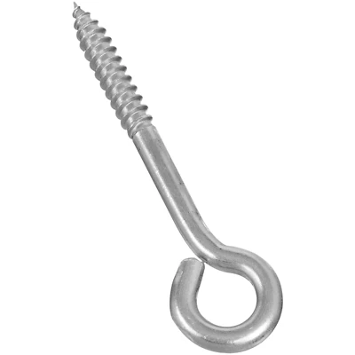 National Hardware N220-772 Lag Screw Eye, Stainless Steel, 1/4 x 3-3/4 In.