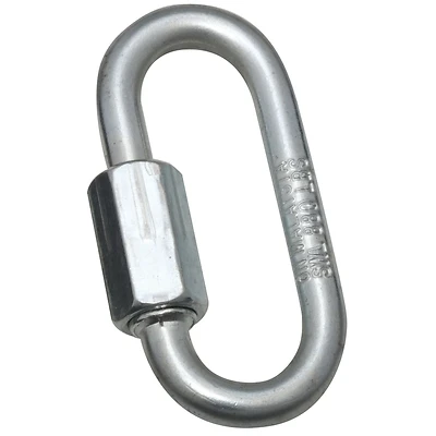 National Hardware N223-024 Quick Link, Zinc, 1/4 In., 880 lb