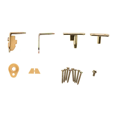 National Hardware N173-823 Swing N Stay Cafe Door Hinge, 50 lb