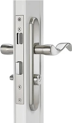 Serenade Mortise Storm Door Lever, Satin Nickel