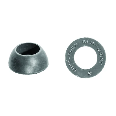 Danco 36590B Cone Washer, 3/4 In. OD x 7/16 In. ID, Rubber, 1 Pk