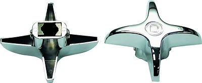 Danco 88517 Cross Faucet Handle, 2-Pack, Chrome