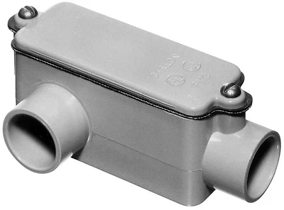 Carlon E985E-CTN PVC LR Access Fitting Conduit Body, 3/4-In.