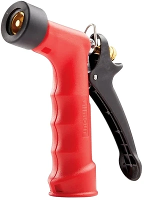 Gilmour 805722-1011 Pistol Grip Hose Nozzle, Commercial Grade, Brass Head