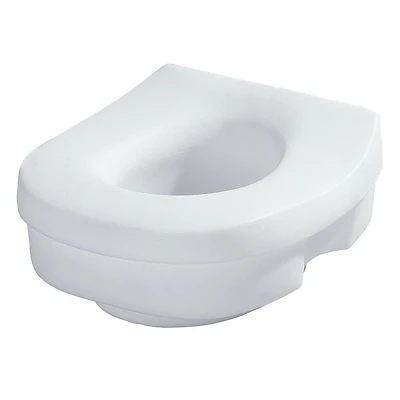 Moen DN7020 Home Care Elevated Toilet Seat, Round/Elongated, White