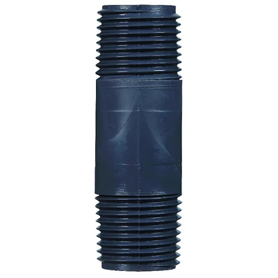 Schedule 80 PVC Pipe Nipple, 1 x 2 In.