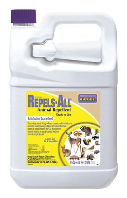 Bonide 239 Repels-All Animal Repellent, Ready-to-Use, 1 Gallon Spray
