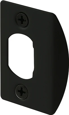 Defender Security E 2516 Bronze Steel Latch Strike Plate, 1-7/16 In. x 2-1/4 In.