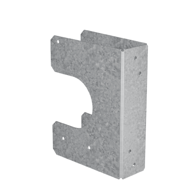 16 Gauge Galvanized Steel Stud Shoe, Model Ss1.5, 1-9/16 In. W