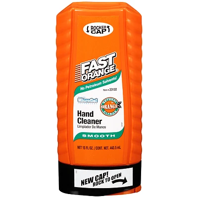 Permatex 23122 Fast Orange Hand Cleaner, Citrus, 15 Oz.
