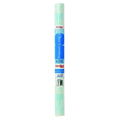 Clear Cover 18 In. X 9 Ft. Self-adhesive Transparent Liner