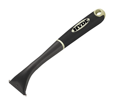 Hyde 10610 MAXXGRIP PRO Paint Scraper, 2-In. Double-Edge Carbide Blade