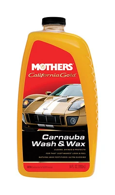Mothers 05674 California Gold Carnauba Wash & Wax, 64 oz.